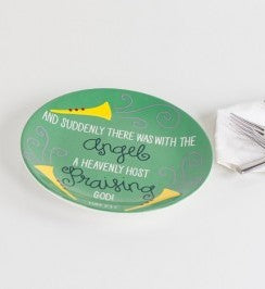 Luke 2:13 Salad Plate