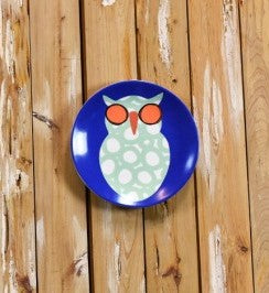 Critter Salad Plate- Owl