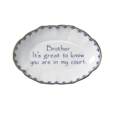 Mottahedeh Verse Tray Brother