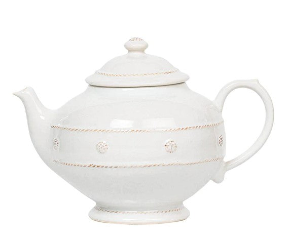 Berry & Thread Teapot - Whitewash