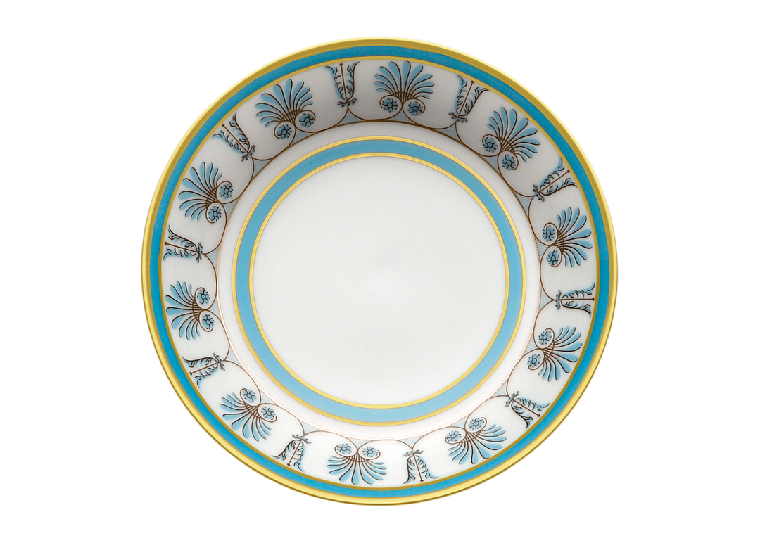 Palmette Indaco Tea Cup & Saucer