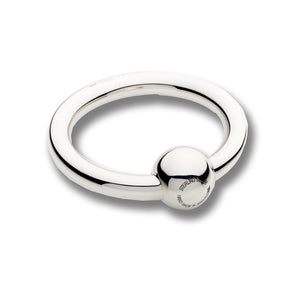 Sterling Baby Ring Rattle