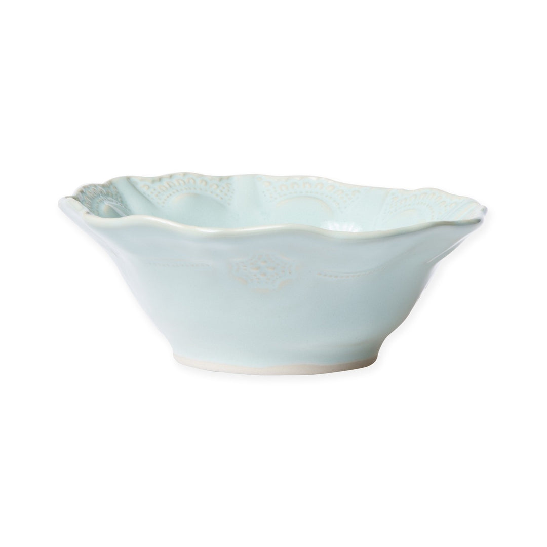 Incanto Stone Aqua Lace Cereal Bowl Set of 3