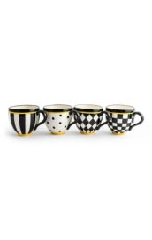 Courtly Mugs - Set of 4