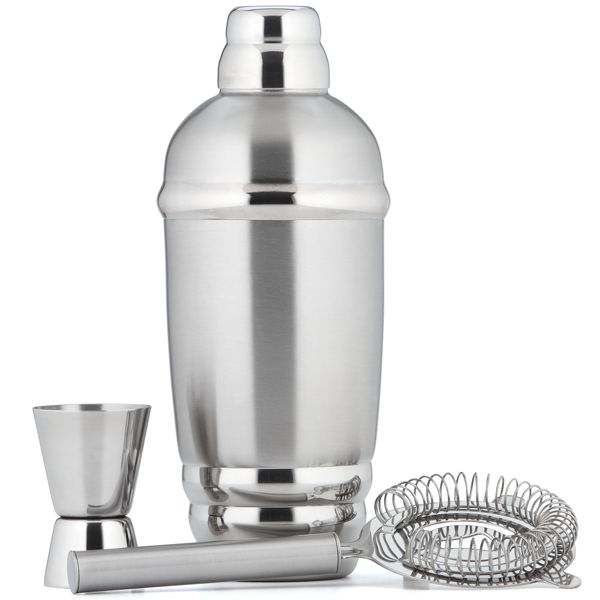 Tuscany Shaker w/ Strainer and Jigger