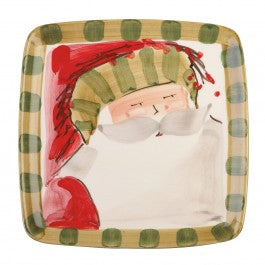 OSN Square Salad Plate Stripe Hat