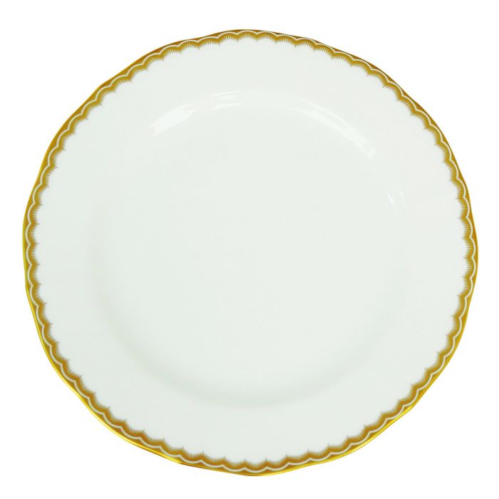Antique Gold Salad - Dessert Plate
