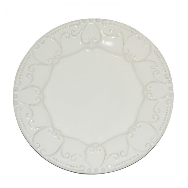 Isabella Salad Plate - Ivory