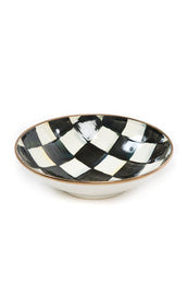 Courtly Check Enamel Soup Coupe