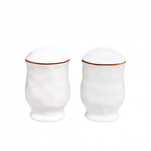 Cantaria Salt & Pepper Set - White