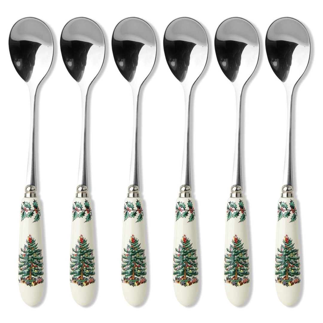 Christmas Tree Teaspoons S/6