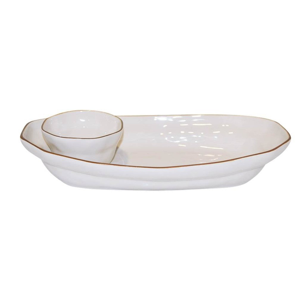 Cantaria Chip & Dip White