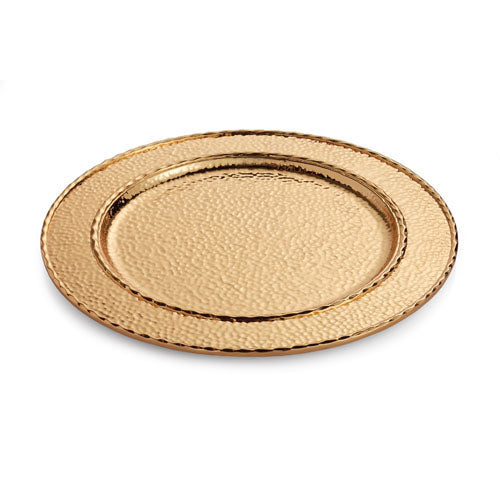 Hammertone Charger Gold