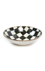 Courtly Check Enamel Gourmand Coupe