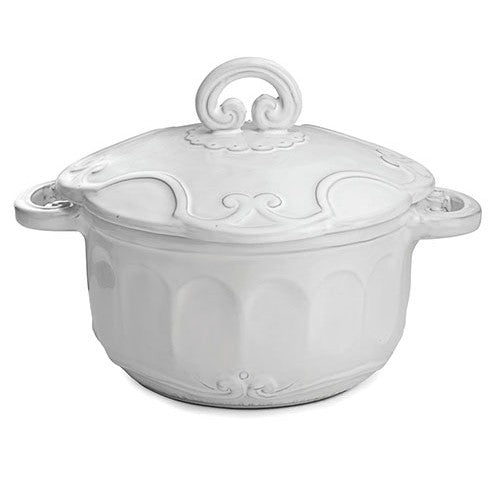 Bella Bianca Casserole w/Cover