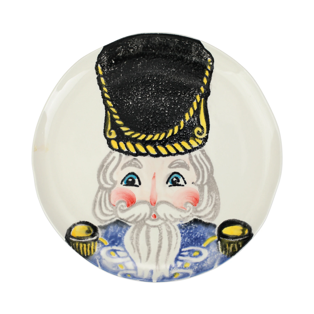 Nutcrackers Dinner Plate Blue