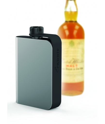 Rabbit Stainless Steel Hip Flask