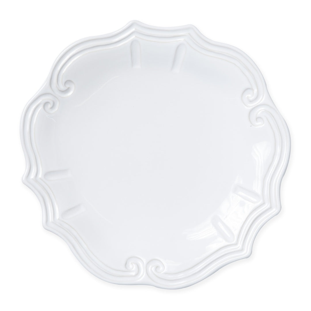 Incanto Stone White Baroque Dinner Plate