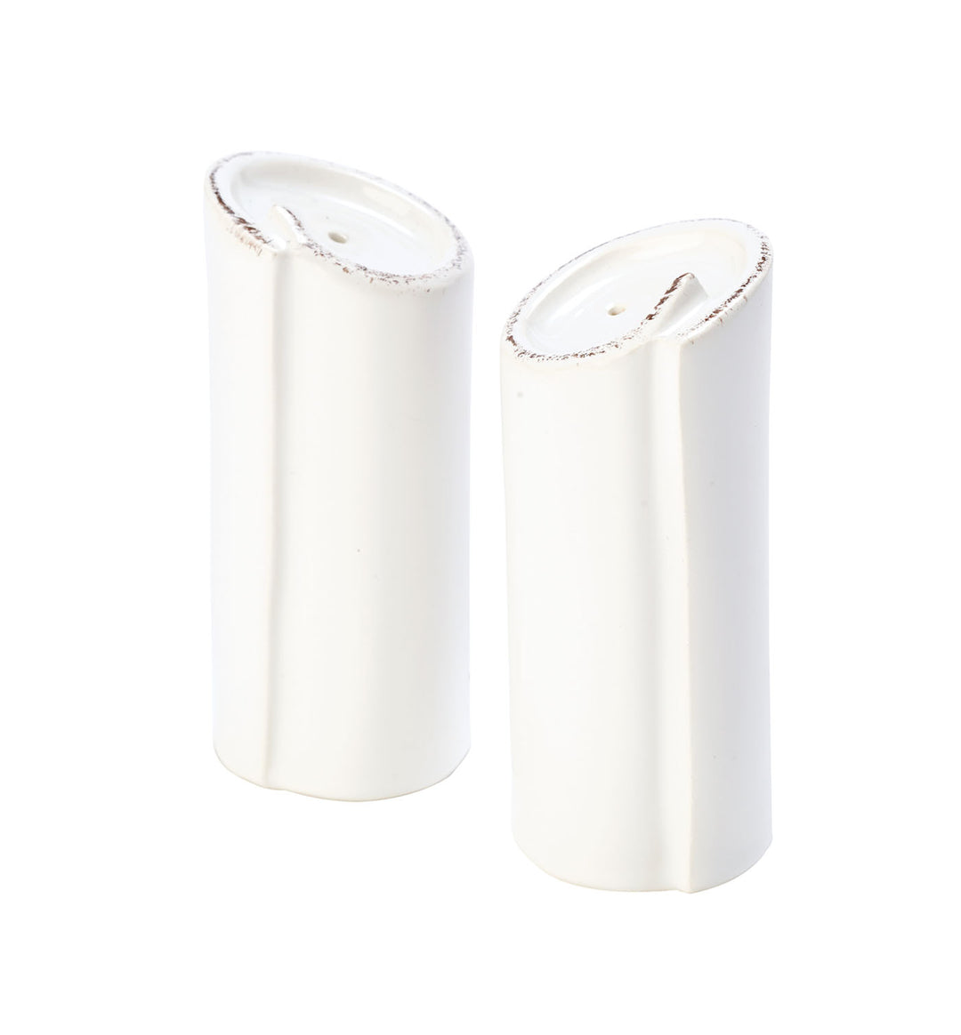 Lastra White Salt & Pepper Set