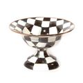 Courtly Check Enamel Compote Small