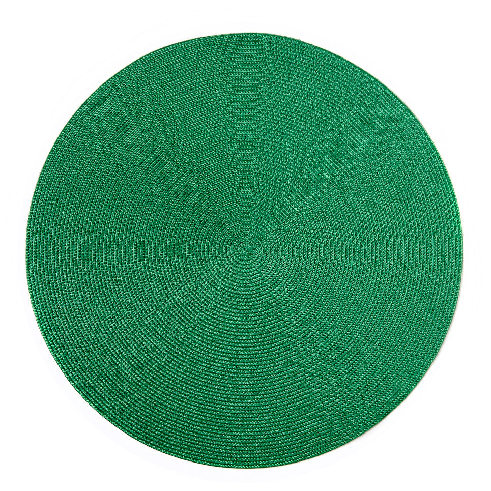Emerald Triple Braid Placemat Set of 2