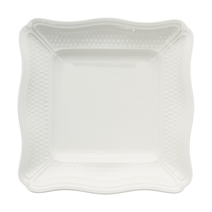 Pont Aux Choux Square Fruit Dish White