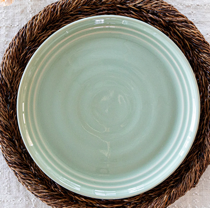 Bilbao Dinner Plate - Sage Set of 4
