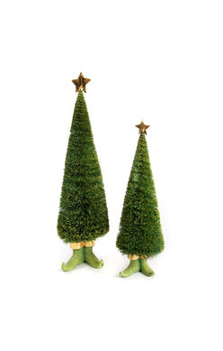 Patience Brewster Dash Away Sisal Elf Tree Figures