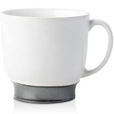 Emerson White Pewter Cofftea Cup Set of 3