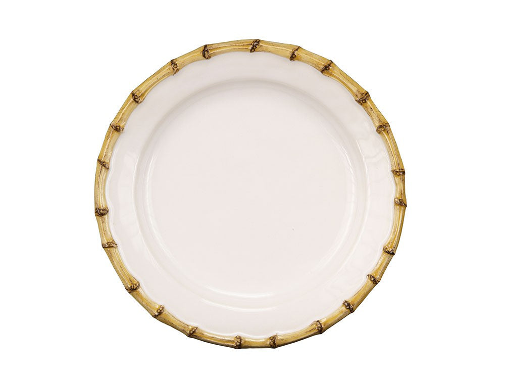 Classic Bamboo Salad Plate Set of 4