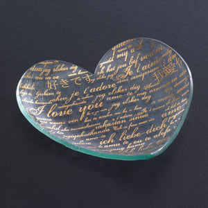 7" Sweet Nothings Heart Gold