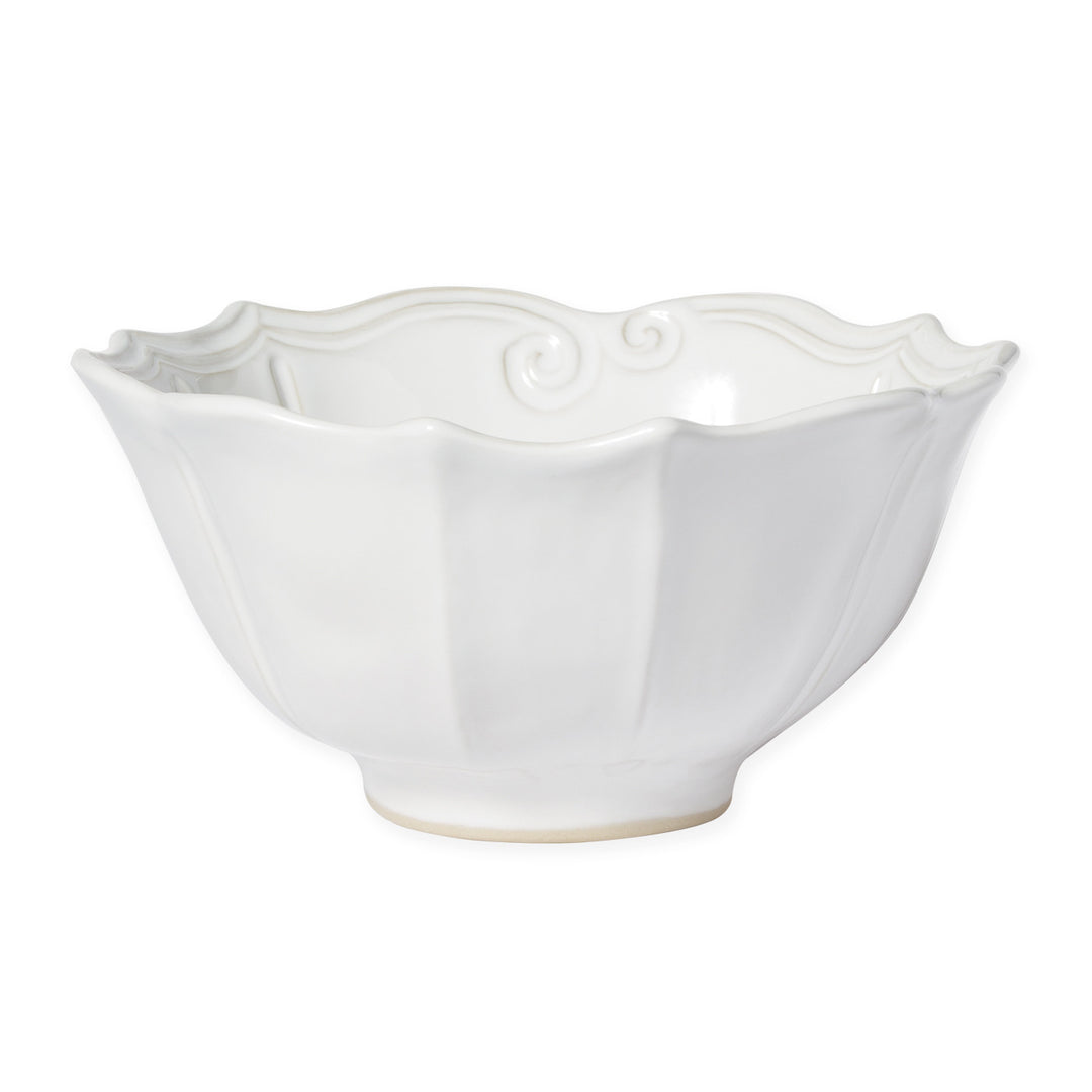 Incanto Stone White Baroque MD Serve Bowl