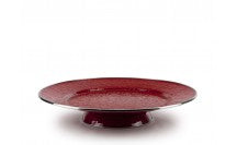 Cake Plate Red