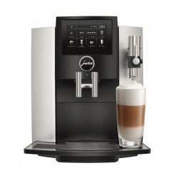 S8 Touchscreen Cappuccino Maker Moonlight Silver