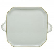 Golden Edge SQ Tray w/Handles