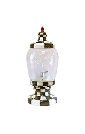 Courtly Check Enamel Beverage Hostess