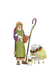 Patience Brewster Nativity Shepherd and Sheep