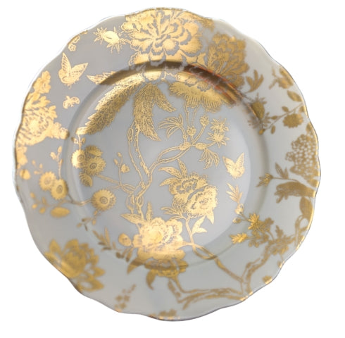 Jardin Secret Accent Plate Grey Gold