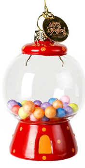 Bubble Gum Jar Shaped Ornament