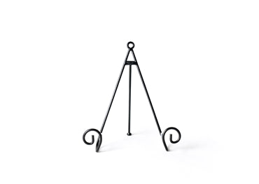 Big Swirl Plate Stand Black