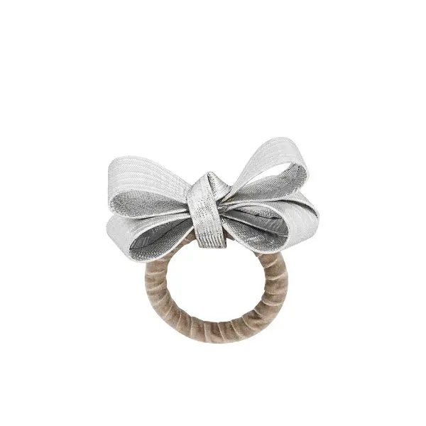 Tuxedo Napkin Ring Silver Set of 8