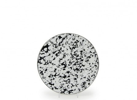 Sandwich Plate Black Swirl