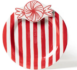 Peppermint Embellishment Plate