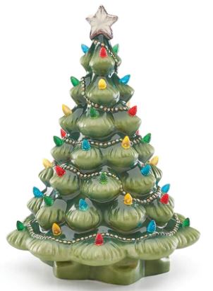 Treasured Traditional Green Lit Tree