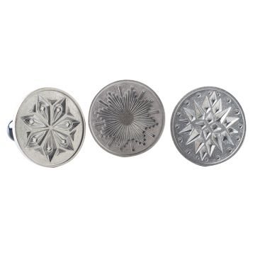 Starry Night Heirloom Cookie Stamps Set of 3