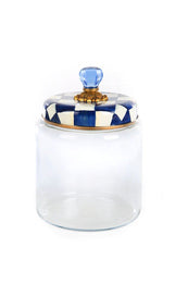 Royal Check Kitchen Canister Glass Large