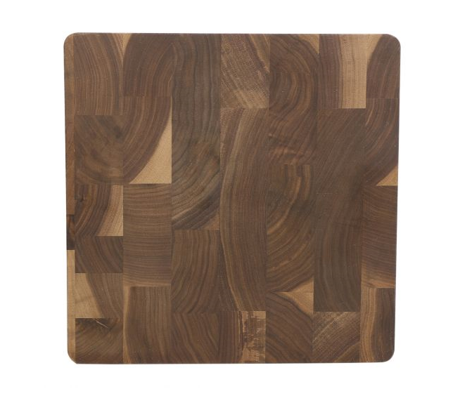 Walnut Butcher Block 12x12x2 "J" Monogram