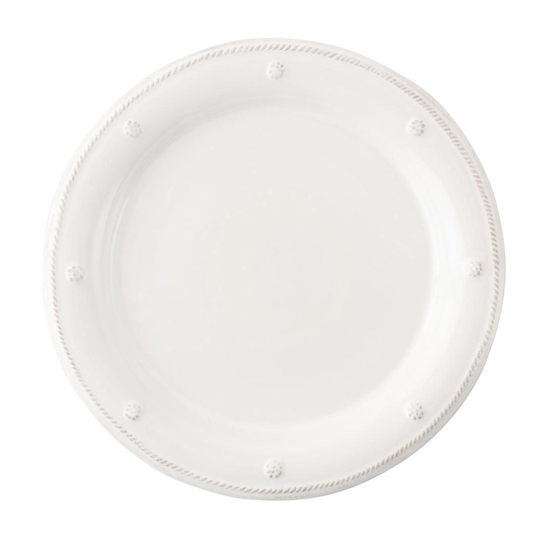 Berry & Thread Round Dessert/Salad Whitewash Set of 2