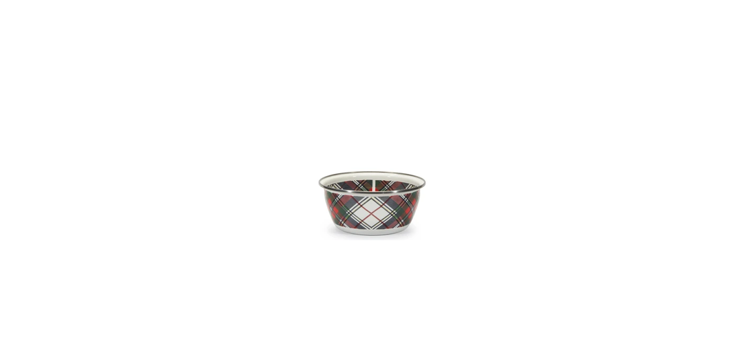 Highland Plaid Salad Bowl