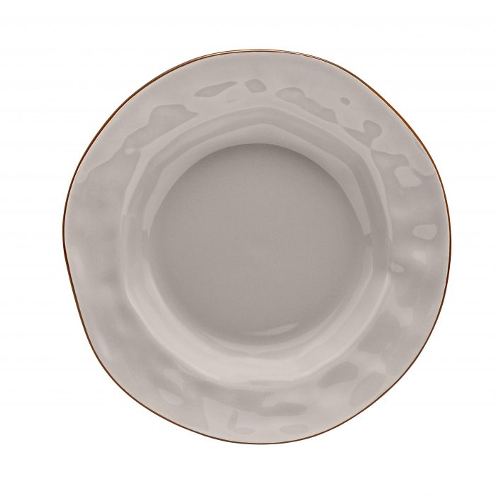 Cantaria Rim Soup/Pasta Bowl Greige